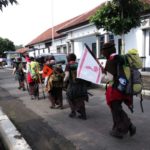 Tim Smk Kesehatan Purworejo pada pengembaraan  ke-6 kwartir cabang Purworejo