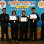 Siswa SMK Kesehatan Purworejo, meraih medali Emas, Perak, dan Perunggu di Kejuaraan Pencak Silat Open Tournament Yogyakarta Championship  2017