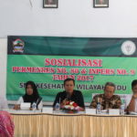 SMK Kesehatan, DUDI Tak Boleh Tolak PKL Siswa,  Sosialisasi Permenkes No.80 dan Inpres No.9 tahun 2017